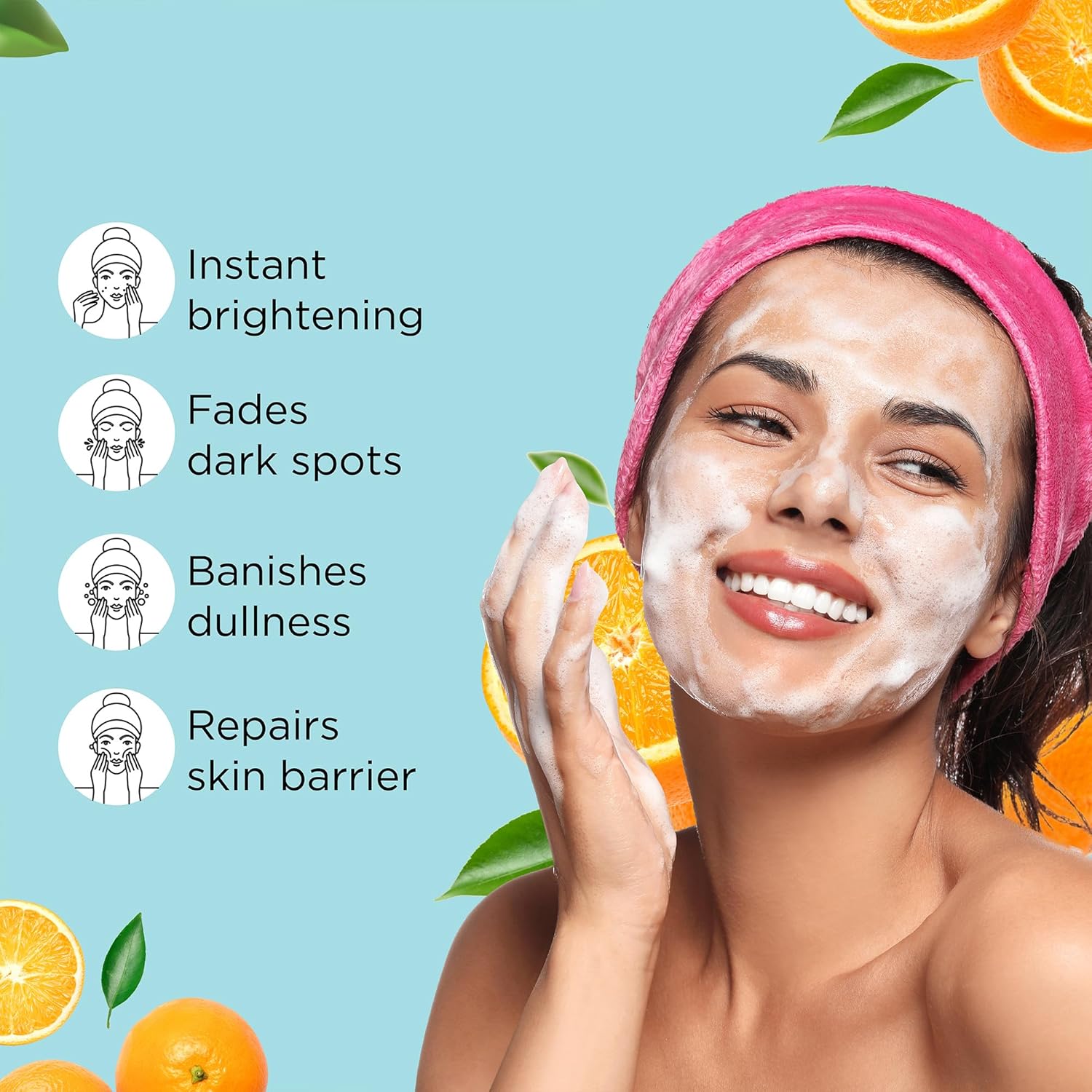 ZM Vitamic C Foaming Face Wash - Aura 