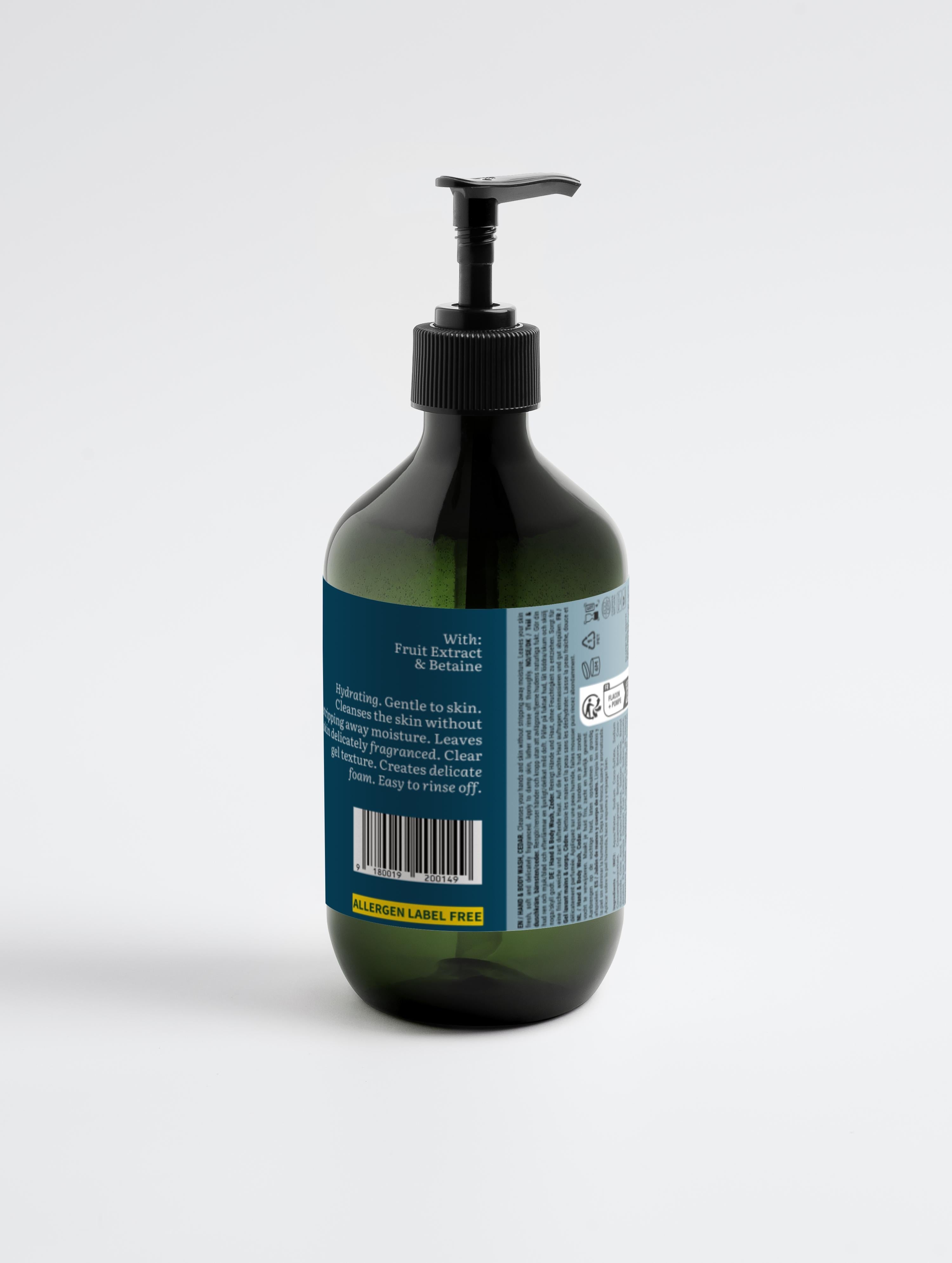 Aromanesque Hand & Body Wash, Peppermint & Dark Cedar